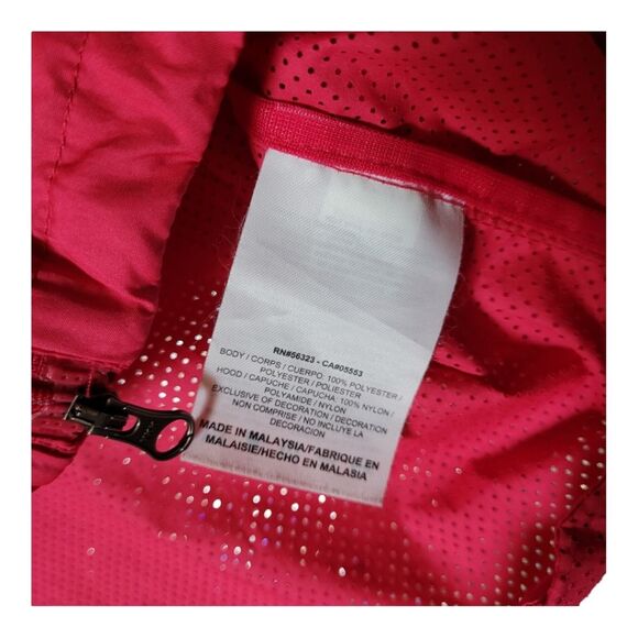 NIKE Reflective Vapor Hooded Running Lightweight Windbreaker Jacket Med 362782 - Picture 4 of 8